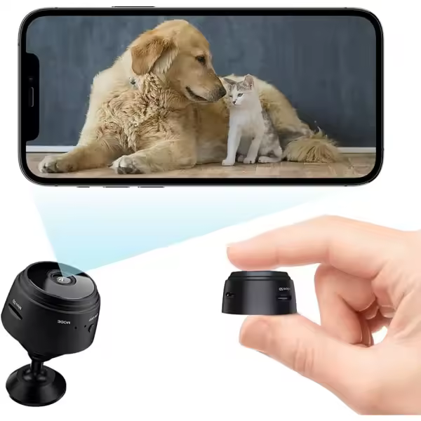 Mini Camera 1080P Smart Wireless WiFi Camera Home Security Surveillance Camera Car Baby Monitor Camera Indoor Portable Pet Camera - 1
