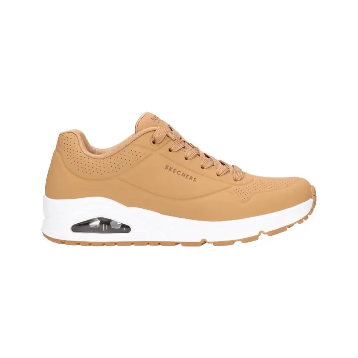 Zapatilla SKECHERS UNO STAND 52458 TAN Marron - 1