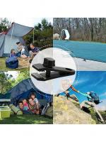 6pcs Abrazaderas De Tarp Para Exteriores Resistentes Y Fuertes Para Camping Canopias Piscinas Y Awnings Accesorios De Sombrilla - details 4
