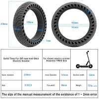Neumático Tubless Sólido De 8.5 Pulgadas Rueda Explosiva De Miel Para Xiaomi M365 pro 2 1S Mi3 Patinete Eléctrico 8.5x2.0 Neumático - details 4