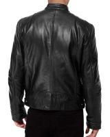 Chaqueta De Motocicleta Para Hombre PU Cuero Negro Moto Motocross Ciclismo De Primavera Otoño Ropa De Carreras Tallas S-5XL - details 4