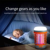 Lámpara Portátil LED Recargable Solar Con Repelente De Mosquitos Para Acampar Luz Exterior USB Para Pesca Hexenderismo Correr Trabajo Emergencias - details 5