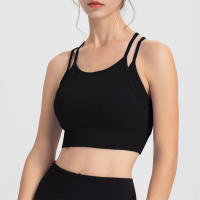 Sudadera Deportiva Para Mujer Push up Fitness Yoga Transpirable Running Vest Gimnasio Wear Deporte Top De Nylon Spandex - details 25