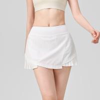 Shorts De Running Para Mujer 2 En 1Falda Alta Cintura Fitness Deporte Skirt Yoga Tenis Golf Gimnasio Correr Shorts Terciopelo - details 2