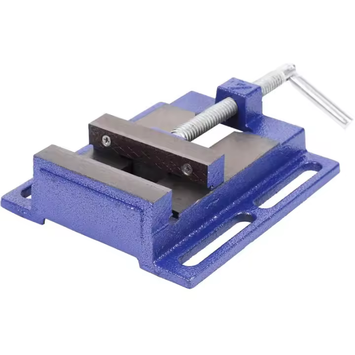 Prensa de taladro, tornillo de banco de pilar de 4 "y 100mm, tornillo de banco para mantenimiento de fresadora de taller - 1