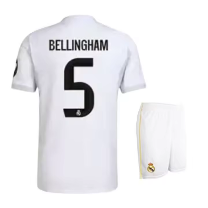 Conjunto Real Madrid Bellingham Primera Equipación 25/26 Réplica Oficial 83912 - 1