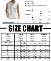 Camiseta Ligera De Verano Para Hombres Top Transpirable Estilo Casual Color Sólido Sin Mangas Con Cierre De Encaje Ropa - details 0