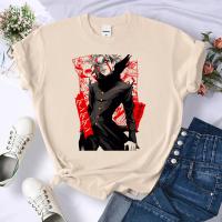 Camiseta Dandadan Okarun Para Mujer Estilo Hip Hop Coreano Y2k Streetwear Colorida Top Tees Casual O-Neck Cuerpo Regular - details 9