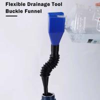 Funel De Aceite Para Coche Y Motocicleta Plegable Herramienta De Transferencia De Combustible Filtro Antidesbordamiento Plástico Para Automóviles - details 4