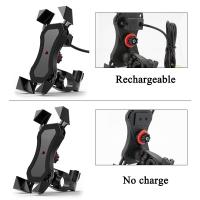 Soporte Universal Para Teléfono Móvil En Manillar De Motocicleta Y Bicicleta Montaje De Espejo Retrovisor Para iPhone Samsung - details 8