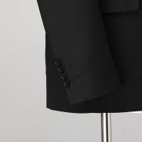 Traje De Moda Para Hombre Estilo Italiano Slim Color Sólido Conjunto De 2 Piezas Traje De Boda Casuial Trabajo Presentaciones M-6XL - details 16