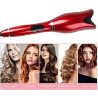 Rizador De Pelo Automático Multifunción Cerámica Rosa Herramientas Profesionales Para Estilizar Cabello Seco Con Control De Temperatura - details 7