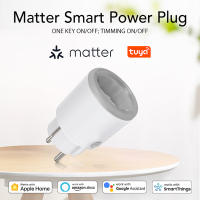 Enchufe Inteligente Matter Wifi 16A Medidor De Energía Control Remoto EU Enchufe Compatible Con Tuya Homekit Echo Alexa Google Home Smartlife - details 0