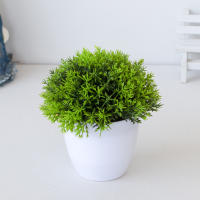 Bonsái Artificial Energético Decorativo No Desvaneciendo Planta Verde Para Mesa Centro De Oficina Decoración Imitación - details 1