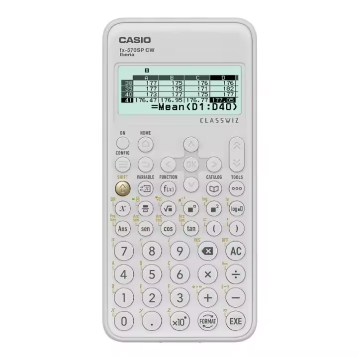 Calculadora científica Casio FX-570SP CW Blanca - 1