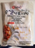 Super económico, Pack de 2(2*500g) A+HOSAN Coreano Teokboki Pastel de Arroz cortado en cilindros KOREAN CHOPPED RICE CAKE - details 0
