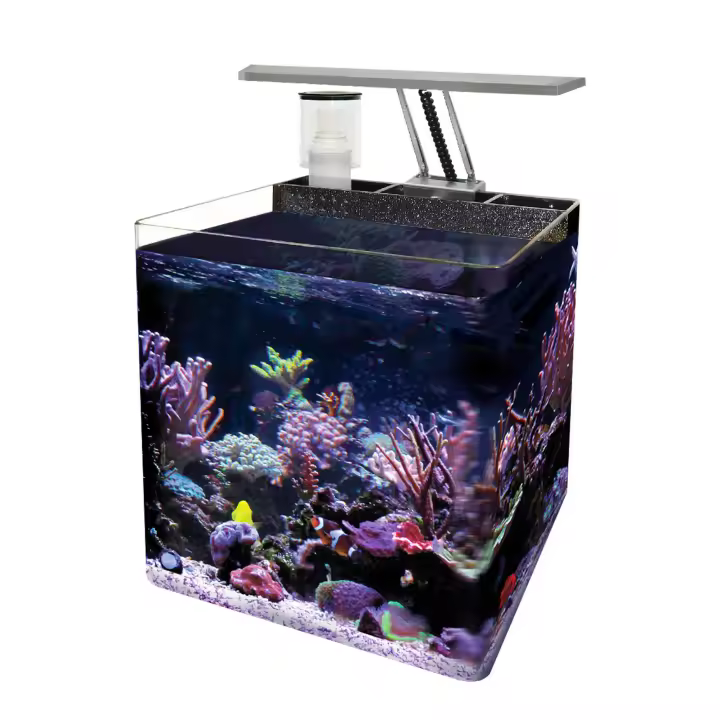 Ica Nano Acuario Marino OCEAN FREE - Completo Kit Incluido - Bomba de Aire y Skimmer 16 L - 1