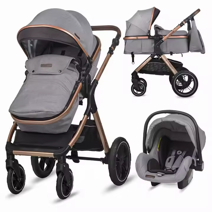 Carrinho de bebé 3in1 Coccolle Melora Monlit Grey - 1
