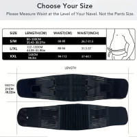 Cinturón De Soporte Lumbar Ajustable Doble Tiraje Ortopédico Corset De Espalda Alivio Del Dolor De Espalda Torsión Del Abdomen Material ABS & TPR - details 10