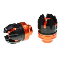 Protector De Caída Para Manillar De Motocicleta 2pcs Antechoques Delantero Y Trasero Protector De Rueda De La Horquilla Accesorio De Motocicleta - details 27