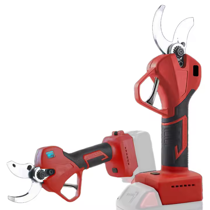 Tijeras De Podar Eléctricas Sin Escobillas Con Pantalla LED 0/1 Herramientas De Jardín Compatibles Con Batería Milwaukee 18V Corte De 25mm Material De Hoja De Tungsteno - 1
