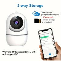 Cámara IP De Seguridad Doméstica Wifi Mini Con Visión Nocturna Y Seguimiento Automático 1080P Cámara Wireless Para Bebé YCC365 plus - details 2