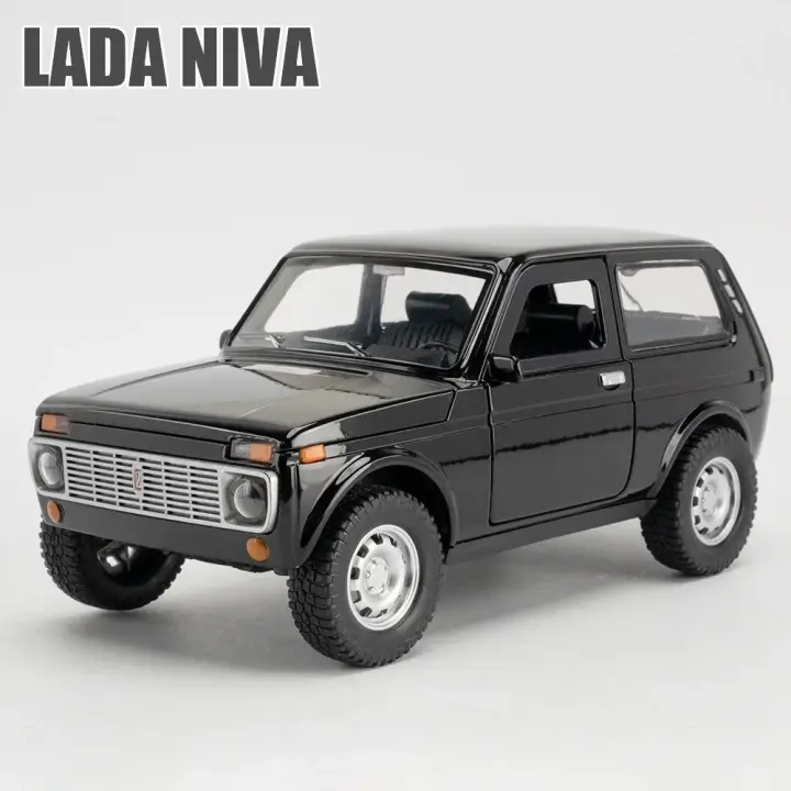 Modelo De Coche LADA NIVA Clásico 1:18 En Aleación Con Sonido Y Luz Vehículo De Metal Para Colección Regalo Para Niños - 1