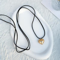 Collar Elegante Gótico Con Colgante De Corazón Para Mujer Ingemark Collares Nupciales Ajustable En Cadena Y2K Vintage Joyería - details 16