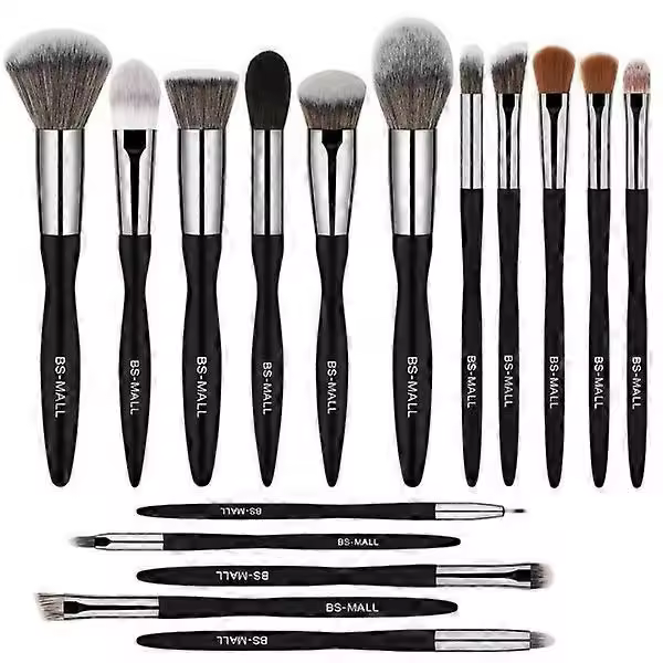BS06 - BS-MALL 16 UDS. Pinceles de maquillaje exclusivos de la mejor calidad - 1