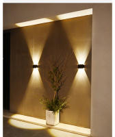 Lámpara De Pared Solar LED Impermeable 5W Ajustable Para Iluminación Hacia Arriba Y Abajo Decoración Para Porche Y Patio Material ABS - details 8