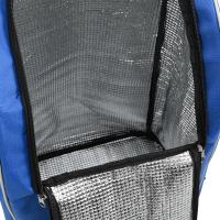 Carrito de Compras vidaXL con Escalador de Escaleras Azul 38 L - details 4