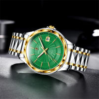Reloj Mecánico LIGE Para Hombre Lujo Acero Inoxidable Resistente Al Agua Con Caja Reloj De Pulsera Automático Casual De Moda - details 19
