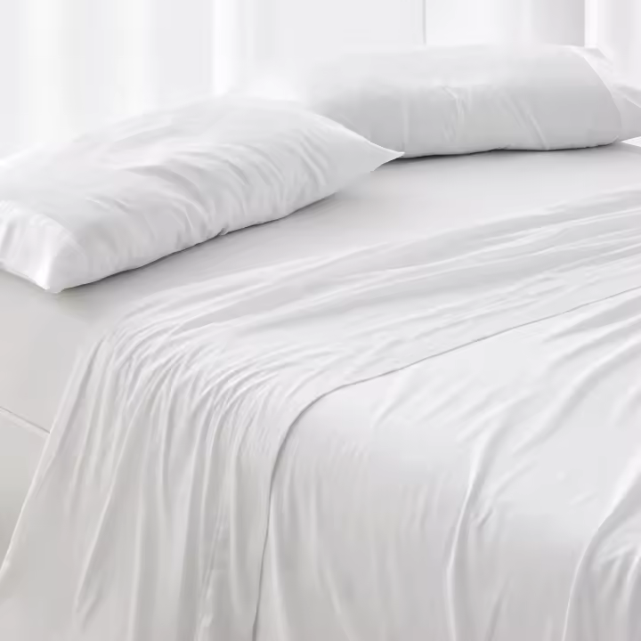 Sábana Bajera Ajustable 100% Algodón 180 Hilos | 7 Medidas y 6 Colores | Burrito Blanco | Alta Calidad y Suavidad - 1