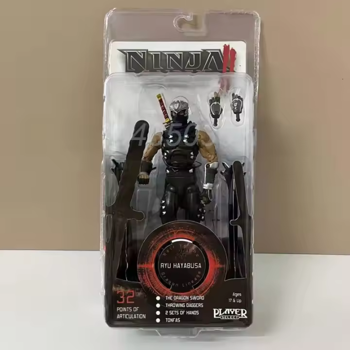 Figura De Acción Ninja Gaiden RYU HAYABUSA Coleccionable Articulada Para Niños Regalo De Cumpleaños Juguete Modelo Bandai - 1