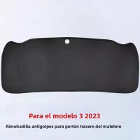 Alfombrilla De Maletero Para Tesla Model Y Model 3 Highland 2017-2024 Protector De Asiento Trasero Impermeable Anti-Patines Y Anti-Atracones - details 3