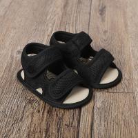 Zapatillas De Verano Para Bebés Niños Y Niños En Color Sólida Transpirables Antideslizantes With Suela Suave Primera Pairs 0-18 Más - details 3