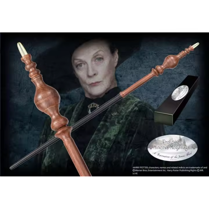 The Noble Collection Profesor Minerva McGonagall Character Wand, Replica - 1