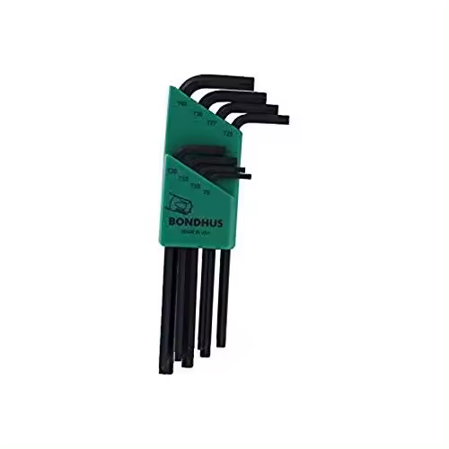 Bondhus 31834 - Juego de 8 llaves largas en L TORX® Bondhus ProGuard (T9 a T40) - 1