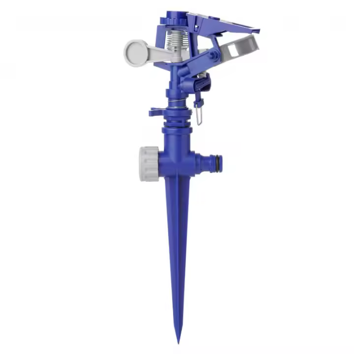 Tatay Aspersor Impulso con Pincho TL para Jardín - Riego de 15 L/min - 360° - Anti UV - 1