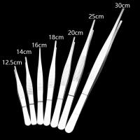 Pinzas De Barbecue De Acero Inoxidable Herramienta De Cocina Resistentes Al Calor Y Fáciles De Limpiar Clip Para Alimentos Utensilio De Restaurante Y Churrasco - details 2