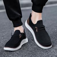 Zapatos De Caminar Para Hombre Ultra Cómodos Zapatillas Casuales Transpirables De Tela Malla Antideslizantes Talla Grande 39-48 - details 10