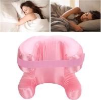 Almohada facial para dormir, almohada facial de espuma viscoelástica con Funda de Seda, ergonómica de Belleza with acolchado - details 2