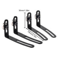 4PCS Carcasa De Coche RC Con Montura De Metal L-Bracket Y Magnet Para 1:10 RC Crawler Axial SCX10 90046 D90 S18 - details 0