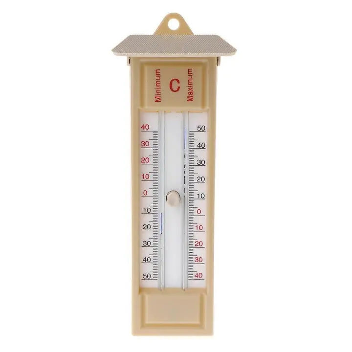 Monitor tradicional de la temperatura del termómetro Max-Min de la prensa del invernadero-40 a 50 - 1