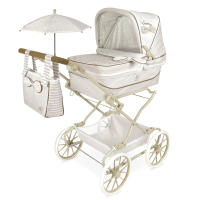 Decuevas Toys - Coche REBORN plegable para muñecas de hasta 55 cm  Regalo ideal para niñas  Incluye sombrilla y accesorios - details 0