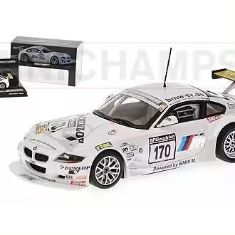 MINICHAMPS 1/43 BMW Z4 M COUPE STUCK HURTGEN 1ST CLASS VLN 250 MILLAS RACE 2007-400072770 - 1