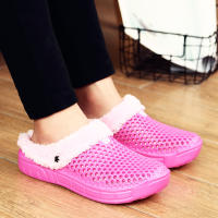 YRZL Pantuflas De Invierno Para Hombres Y Mujeres Zapatos Casuales No Friccionantes De Algodón Antideslizantes Para El Interior Del Hogar - details 17