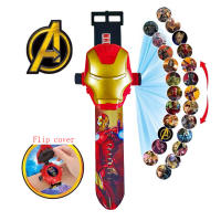 Reloj Digital Disney Spiderman Proyección 24 Hombres Capitán América Iron Man Juguetes Hulk Regalos Para Niños Educativo Batería AG3X4 - details 19
