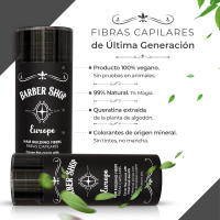 Barber Shop Europe - FIBRAS CAPILARES  X2 - Microfibras Capilares - Fibra Capilar para Más Densidad y Disimular Calvicie - Polvos Pelo Hombre y Mujer - details 2