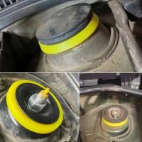 2X Almohadilla De Silenciador De Goma Universal Para Montaje De Torre De Amortiguador Frontal Disipador De Choque Absorbedor De Choque Anillo De Acero Inoxidable - details 4